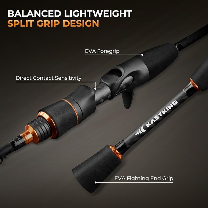 Ultra-Light Fishing Rods BFS Casting W/ Extra Twin-Tip Graphite Sensitive Guides