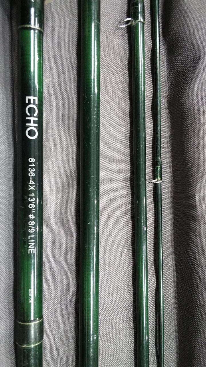 Echo 8/9 Fly Rod 13ft6in (410cm) 245g 4-Piece Fishing Equipment