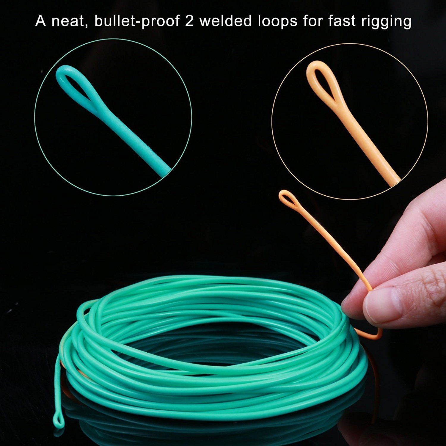 Maxcatch Skagit Shooting Head 250g (17-25 ft) with Loops for Fly Casting