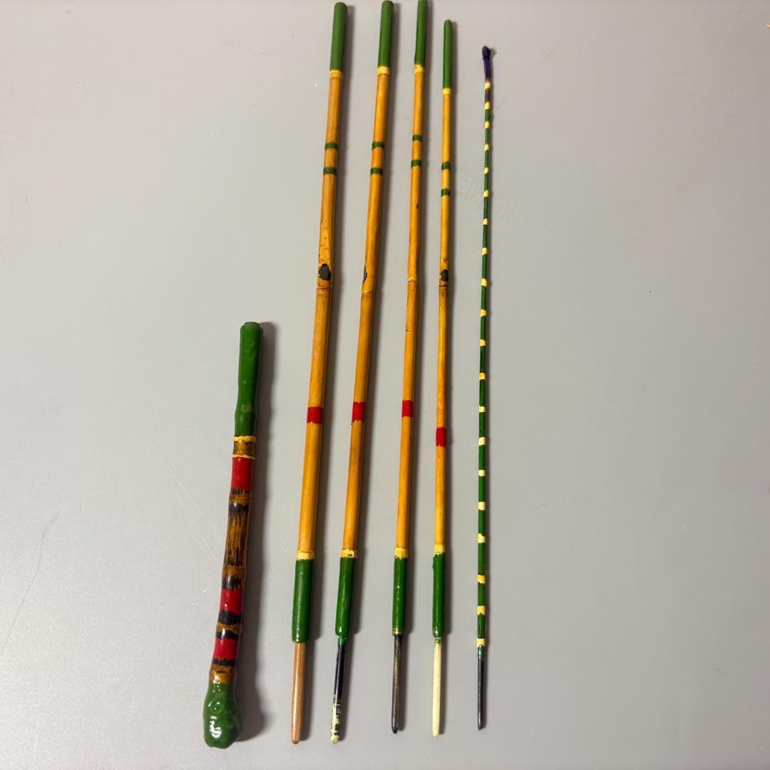 Bamboo Tanago Rod 6pcs 98cm Japanese Mini Fishing Accessory Used