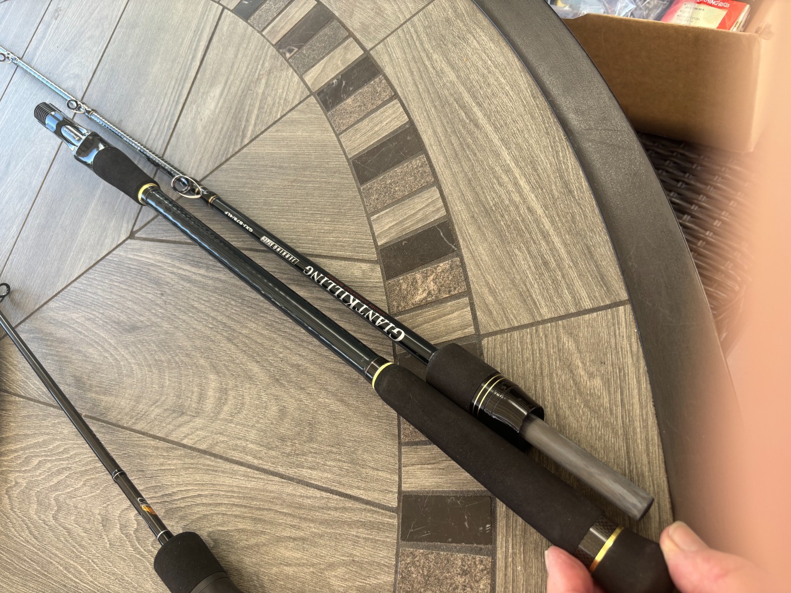 Lot 2 Fishing rods SPJ and Long Fall Phenix Major Craft