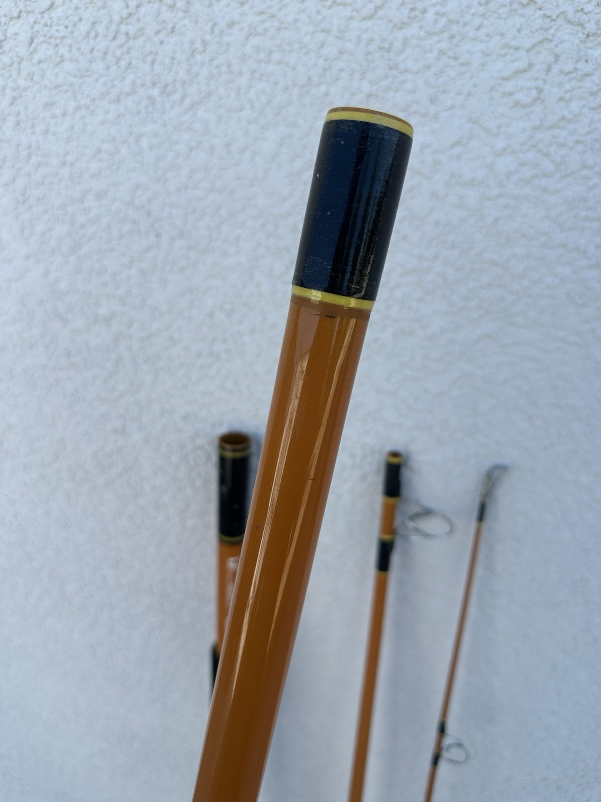 Kencor 415 Line Rate 15-30Lb Tenlew Magnaglas 4 Pc 15’ Fishing Rod Made In USA