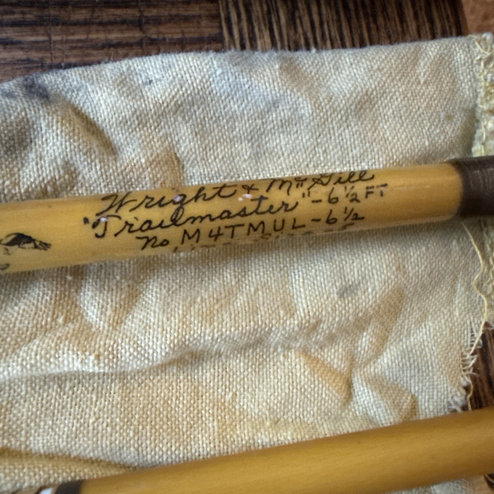Eagle Claw WRIGHT MCGILL Trailmaster M4TMUL- 6 1/2 4pcs Fishing Rod