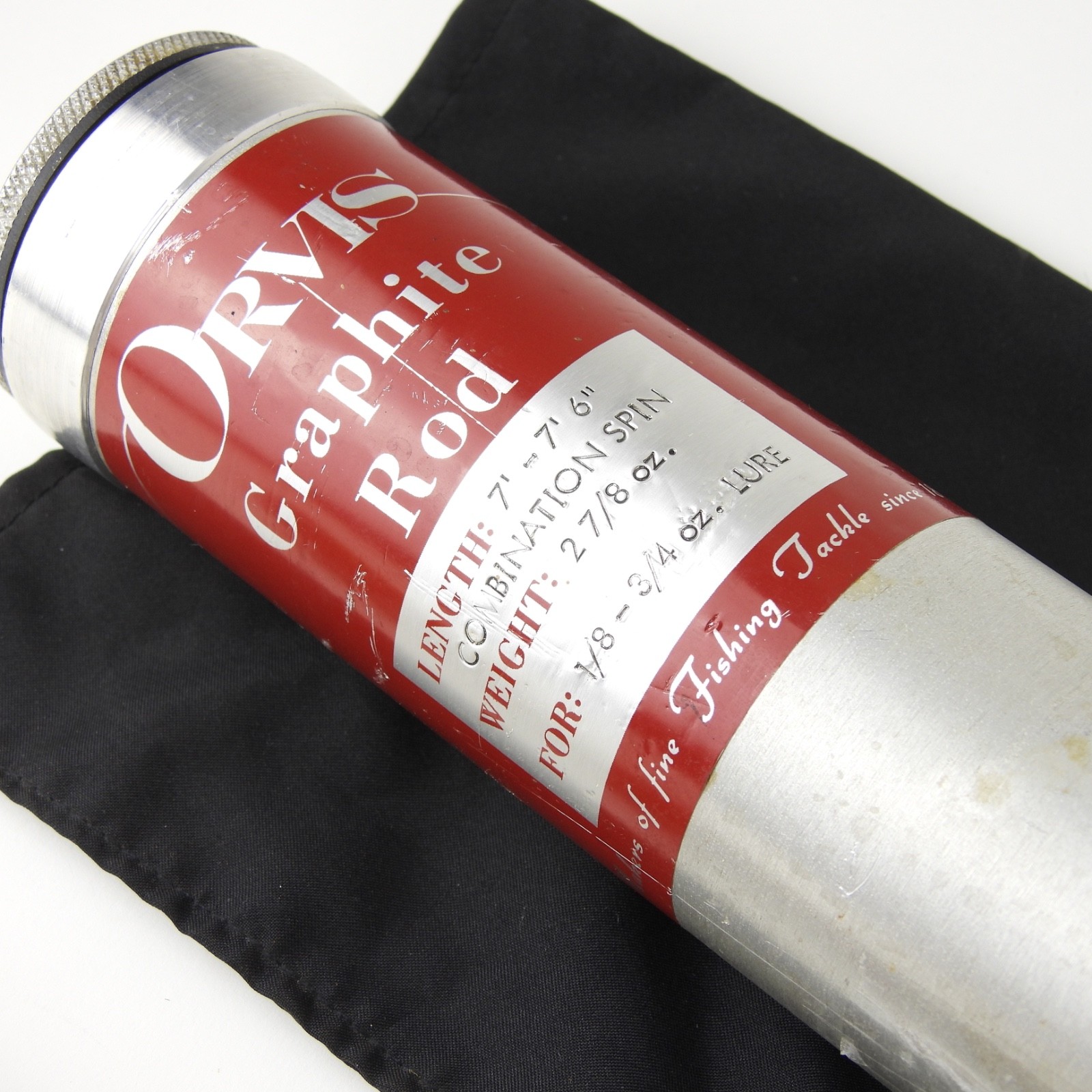 Orvis Graphite “Combination Spin” Fishing Rod. 7’ 6”. W/ Tube.