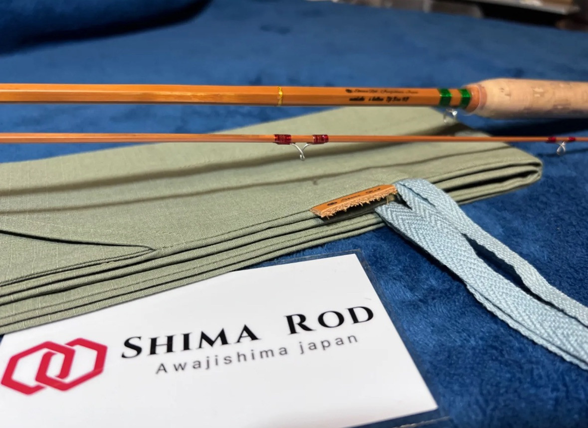 Shima 7f3in #3 2ps Bamboo Rod Fly Rod Ship From Japan