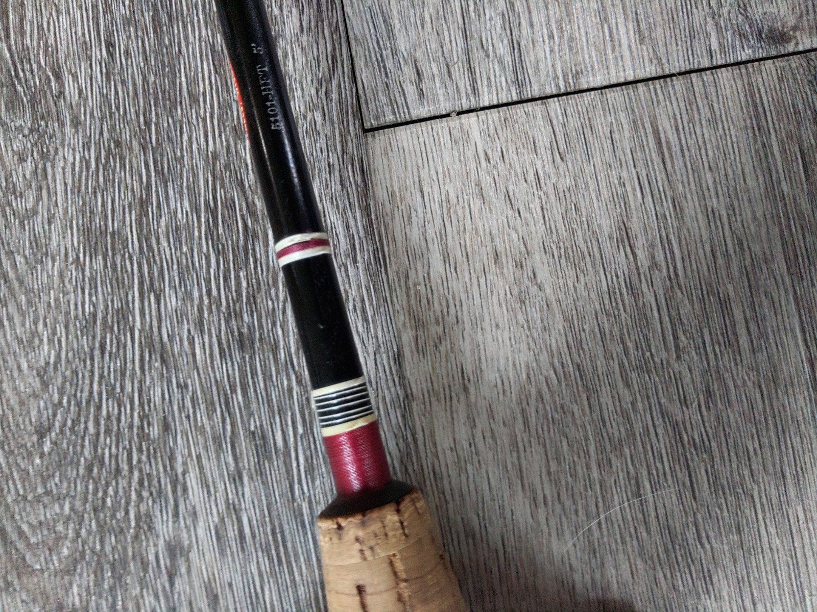 Vintage Rare St. Croix Model 5101-HFT 5′ Casting 1 Piece Rod W/ Original Sleeve.