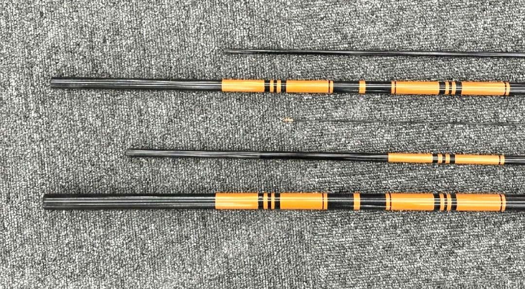 Gyoshinkan 13 Herabuna Spatula Fishing Rod with Storage Bag Used