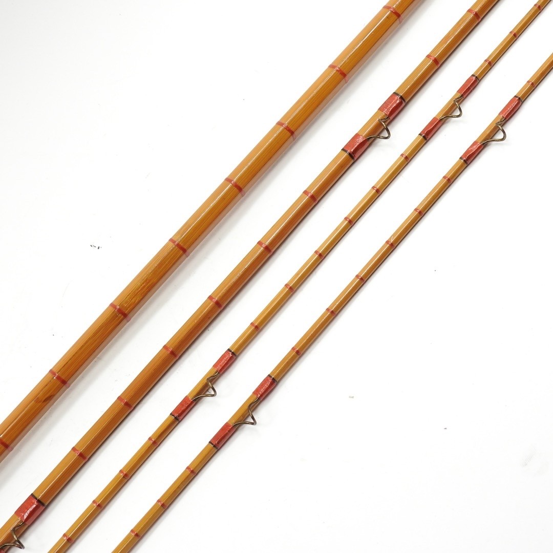 F.E. Thomas Special “Wet Fly” Bamboo Fly Fishing Rod. 9’ 6”. W/ Tube & Sock.