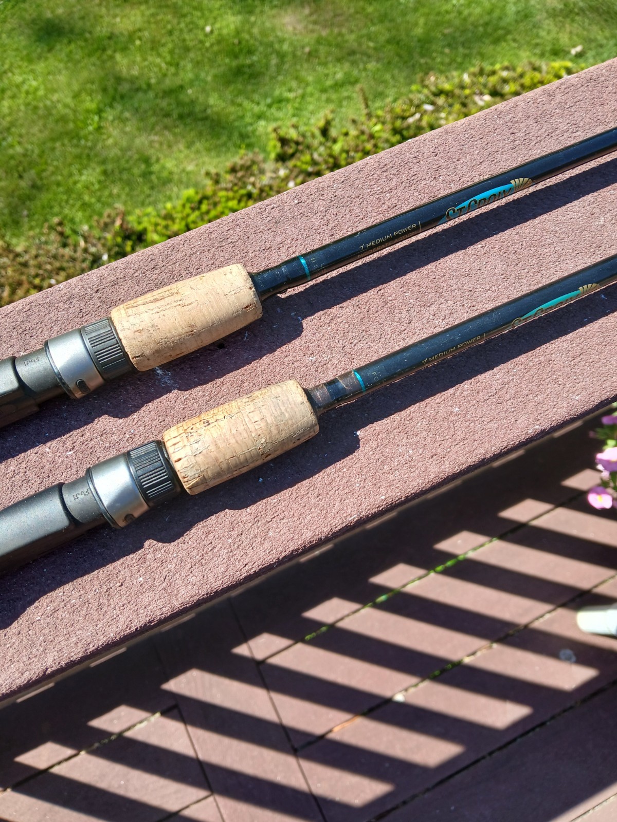 2 ST, Croix Premier Baitcasting Rods, PC70MM 7′ 1- piece. Med Power, 8-14 lb