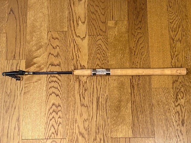 Daiwa Silver Creek SC-S 704T-MLRS Trout Spinning Rod with Case, Used