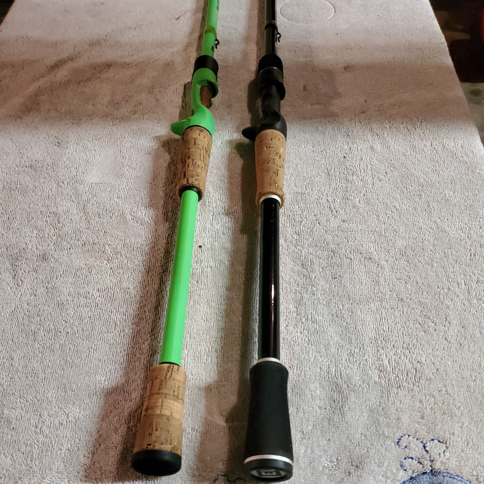 13 Fishing, Fate Black, Defy Black, Both 7′ 11″ Heavy Fast, LOT OF 2