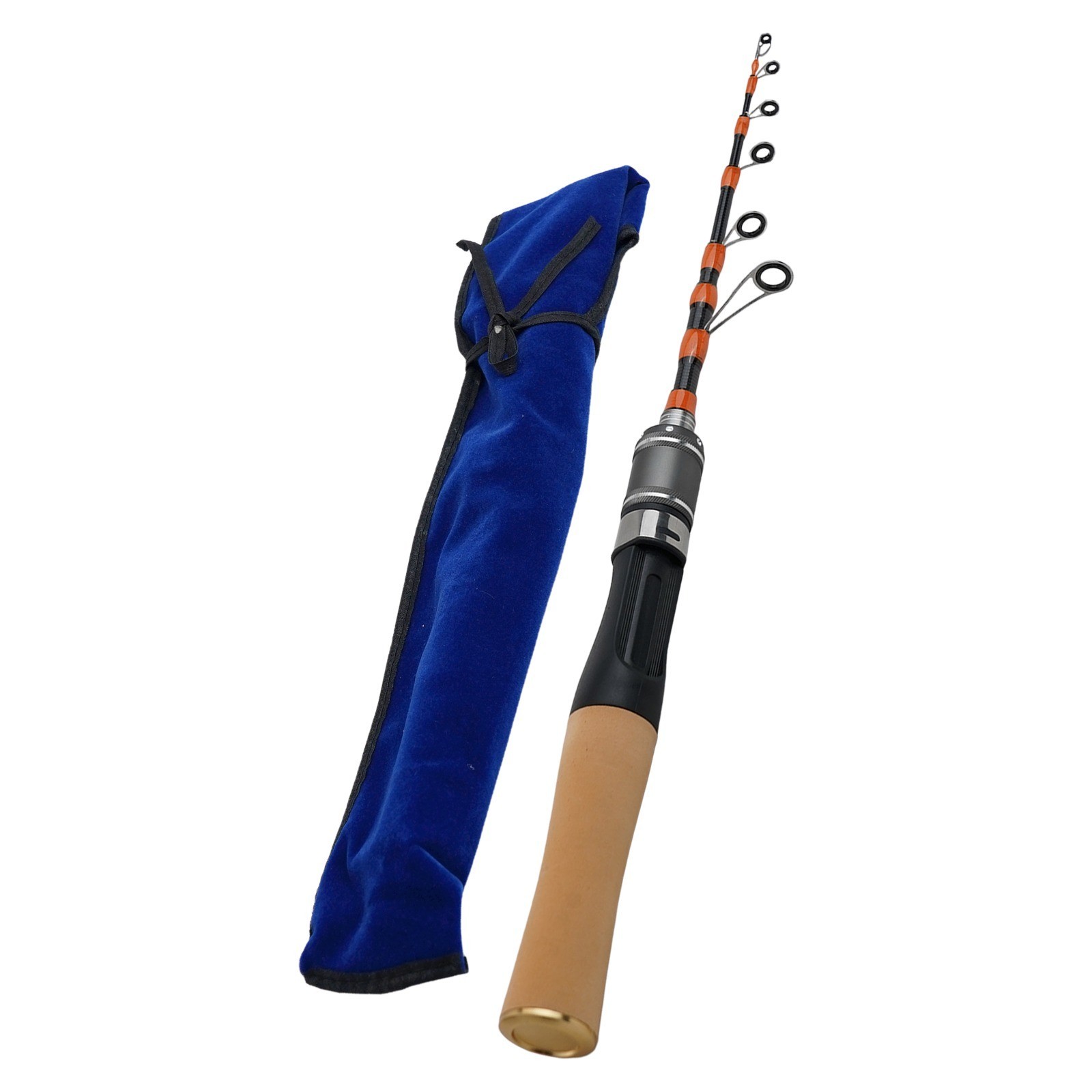 Portable Telescopic Casting and Spinner Fishing Rods UL Horse Mouth Rod 4-10lb