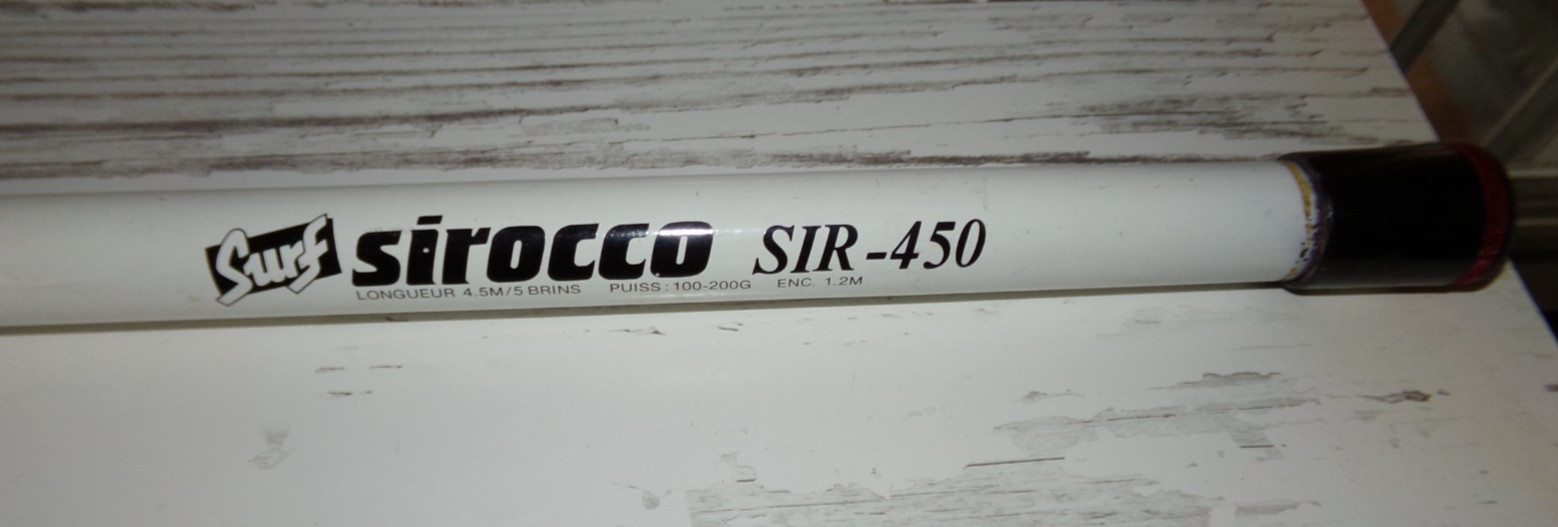 Daiwa Surf Sirocco SIR-450 Fishing Rod – 4.5M 100-200G Telescoping ENC 1.2M