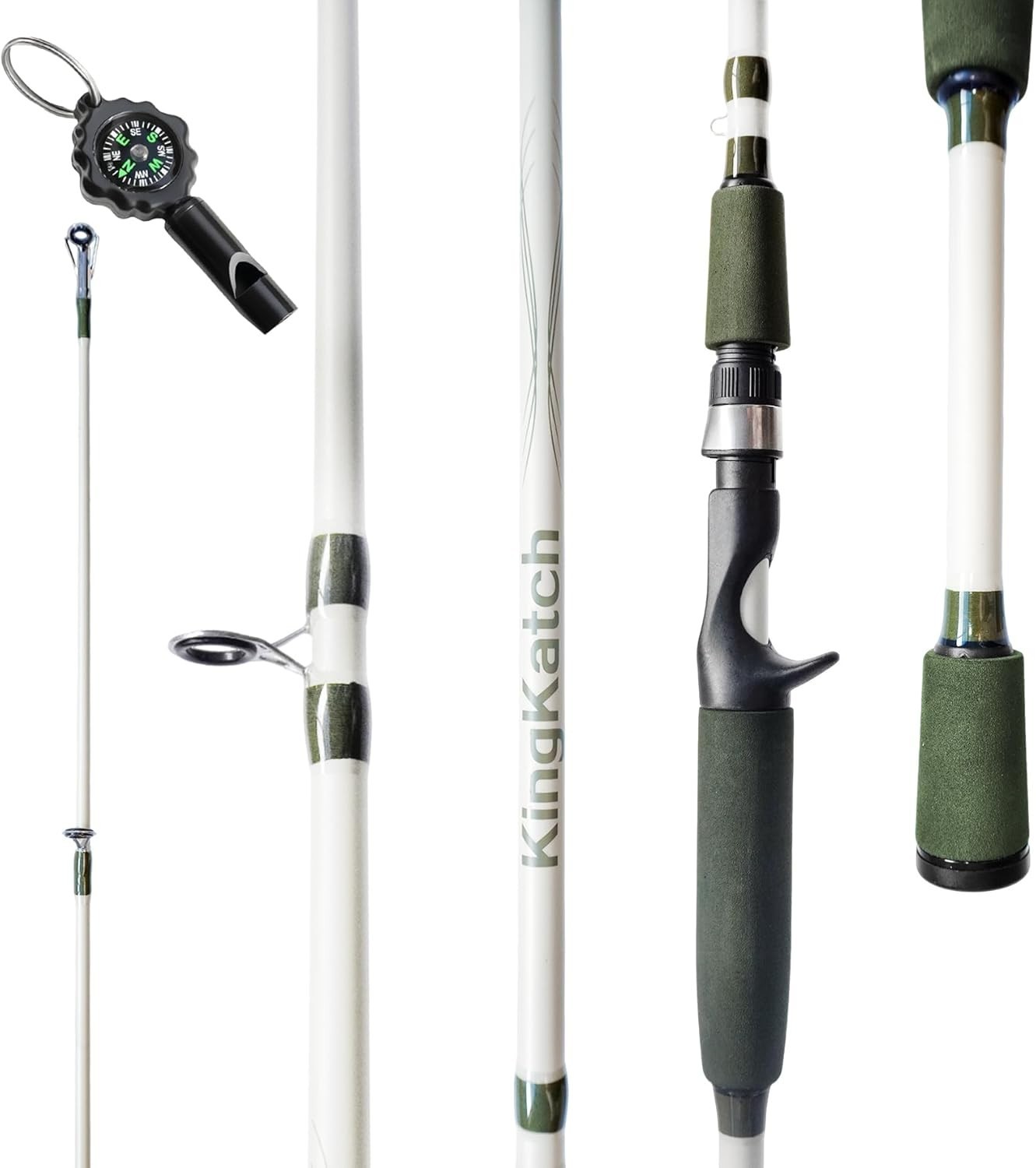 Gift-Ready 6’0″ Fishing Rod – Carbon Fiber for Superior Performance & Durability