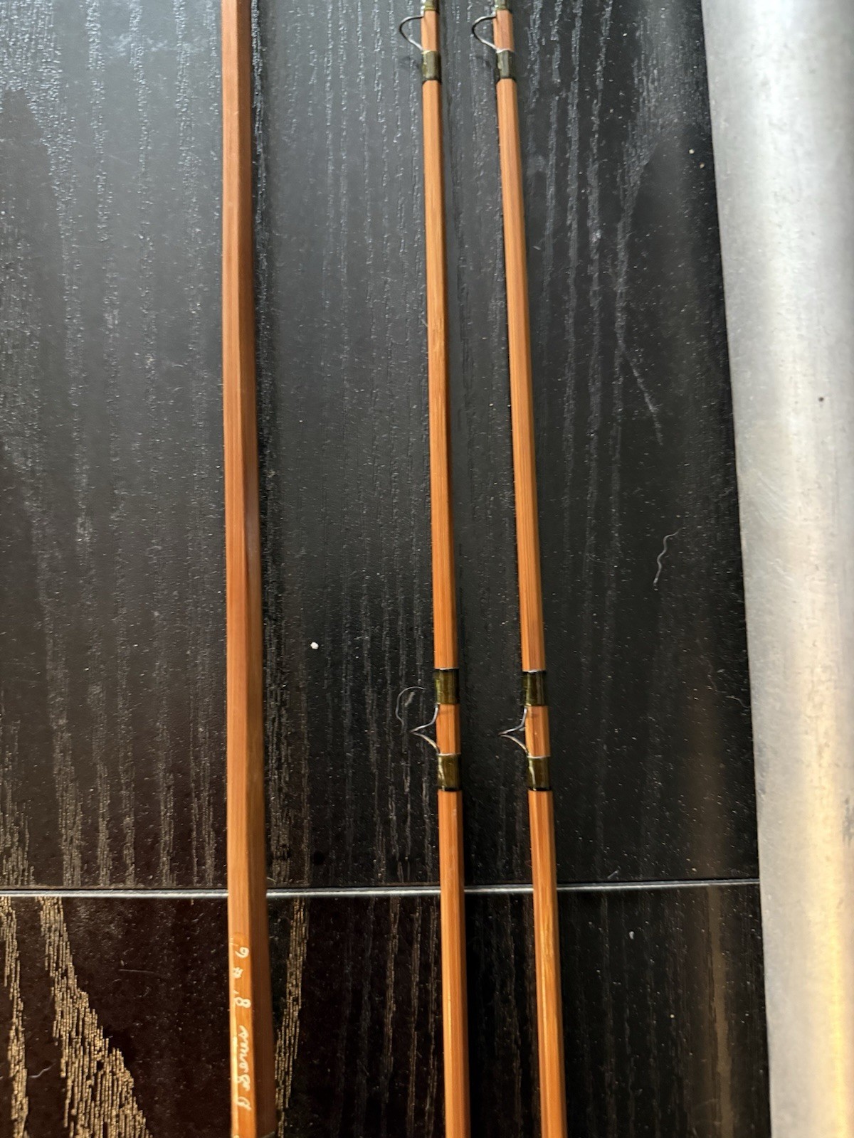 R. D. Taylor Maker 8’ 2/2 6wt D Series impregnated bamboo fly rod