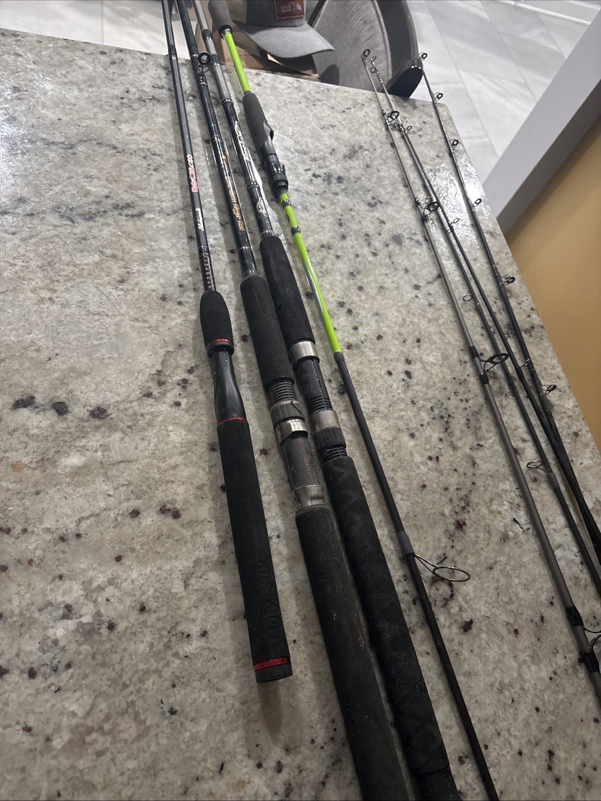 fishing rods Triton Down Rigger Rod Fusion Igły Stik Gx2 Tournée Ts Special