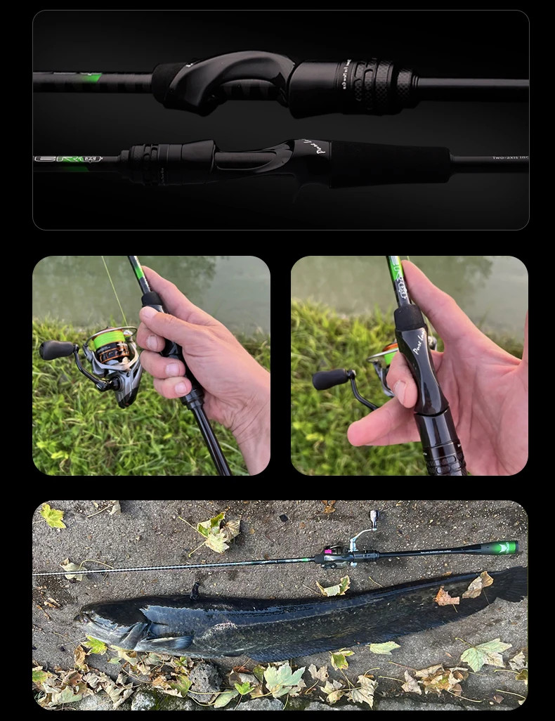 PURELURE ZERO Small Bait Rod High Carbon Long Casting UL Trout Stream