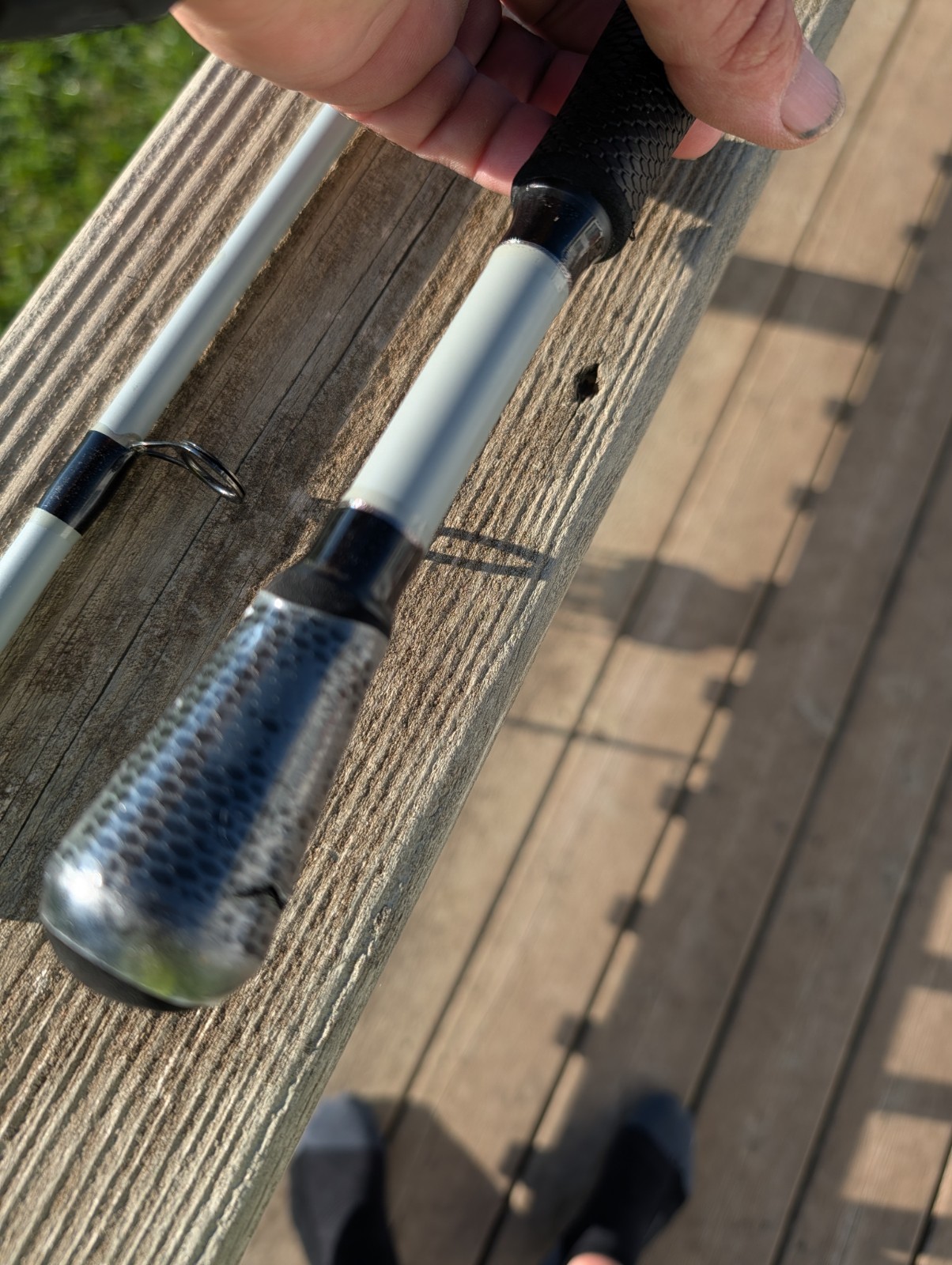 Penn Battle IV LE 7′ Medium-Fast 2 Piece Spinning Rod. Salesman Sample.