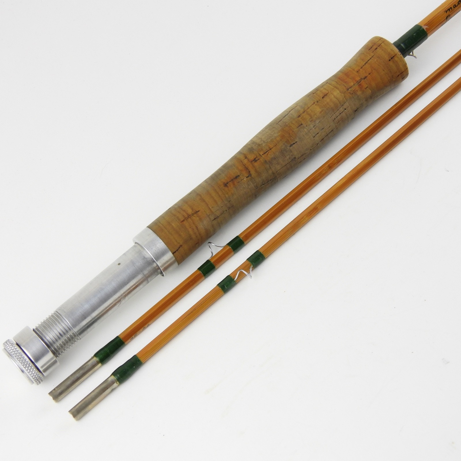 Walton Powell Bamboo Fly Fishing Rod. 8’ 5”. W/ Tube & Sock.