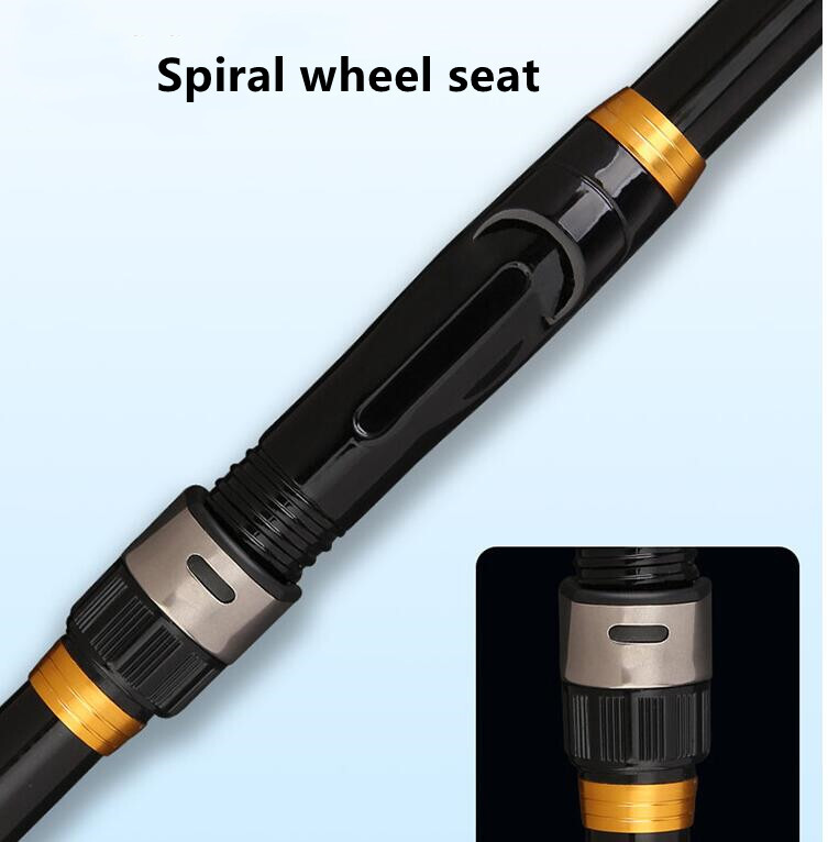 Portable Spinning Fishing Rod Travel Sea Pole Fishing Rods 2.1M-3.6M Saltwater