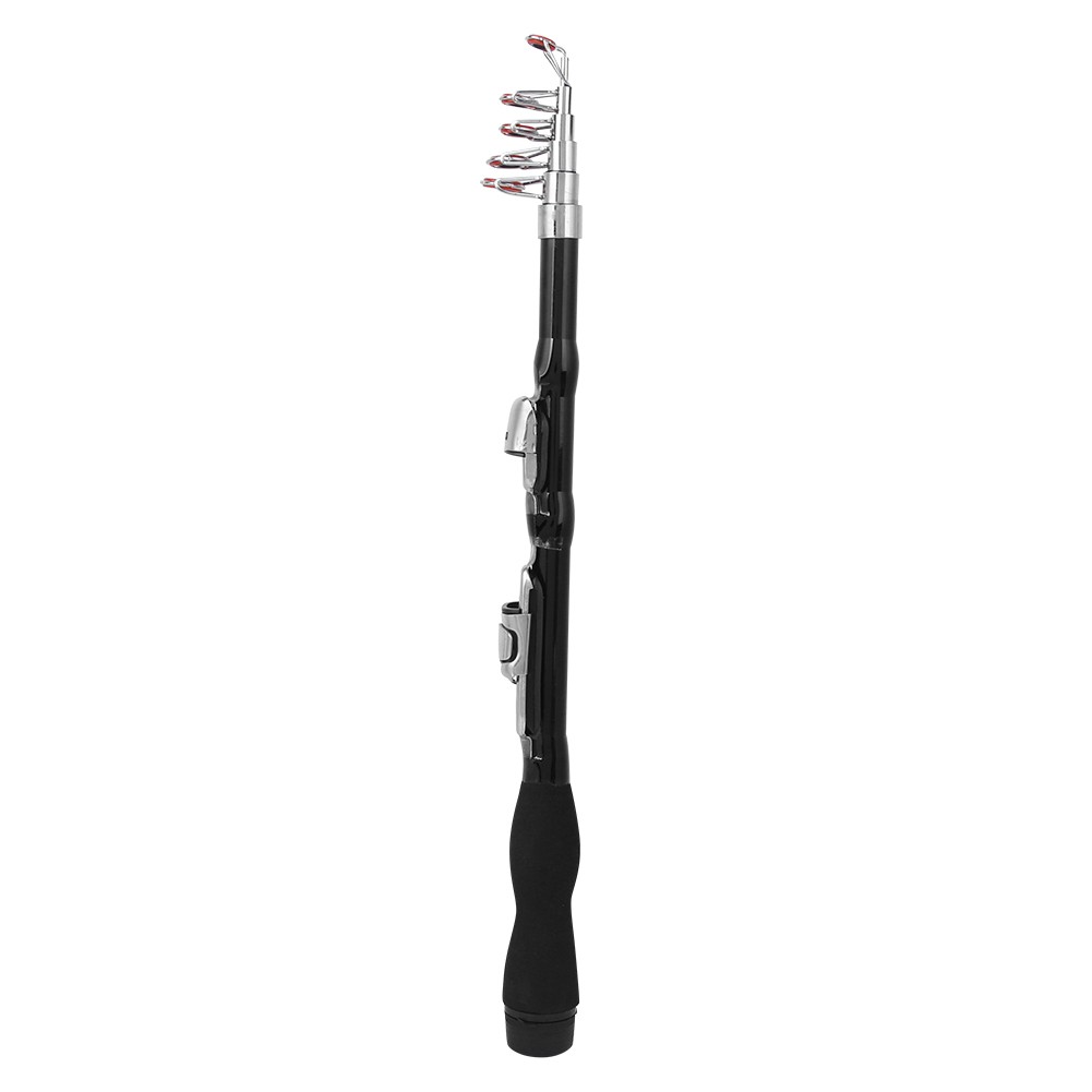 Mini Portable Fishing Rod Ultra-Short Travel Design Lightweight Glass Fiber