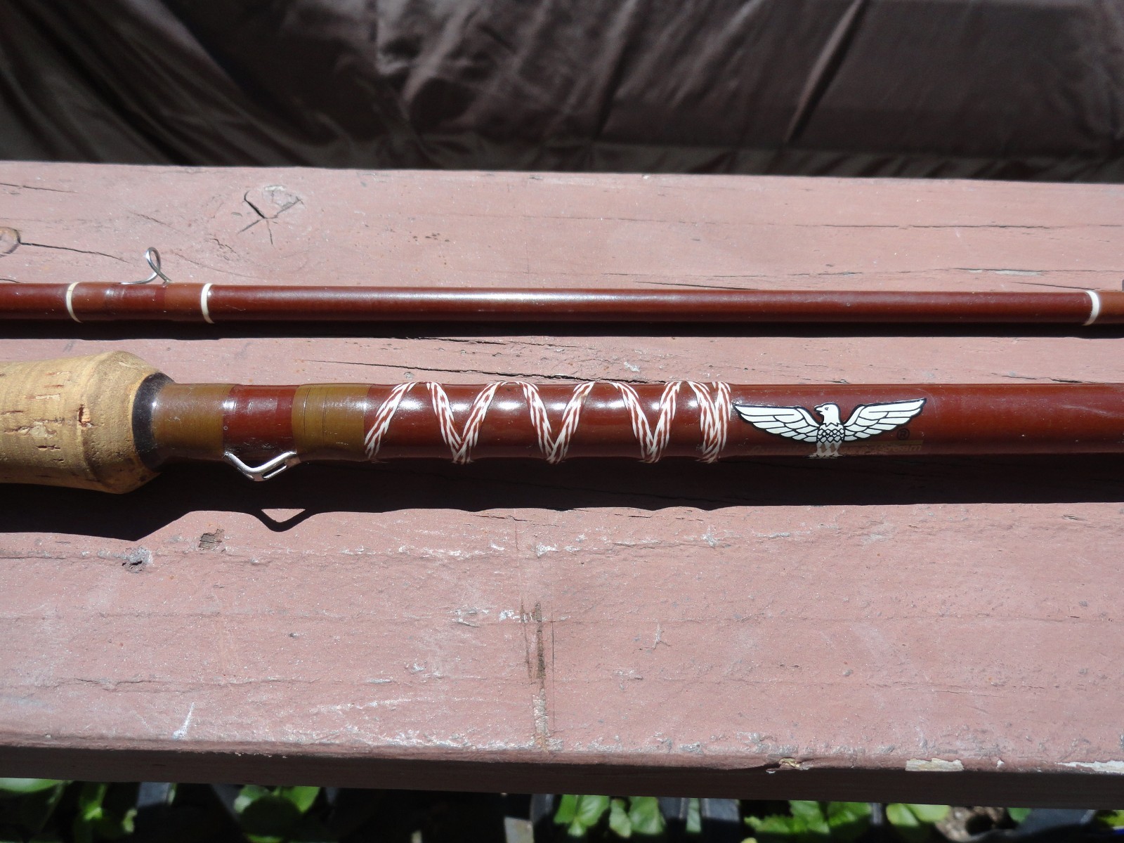VTG Fenwick Fly FIshing Rod 9 FT FF901? AFTMA Fly Line 1 2 Piece Very Nice