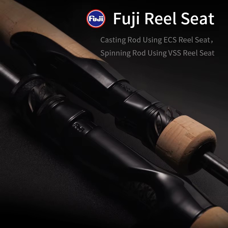 PURELURE WILD New 1-Piece Extra Fast Spinning Casting Fishing Rod Lightweight
