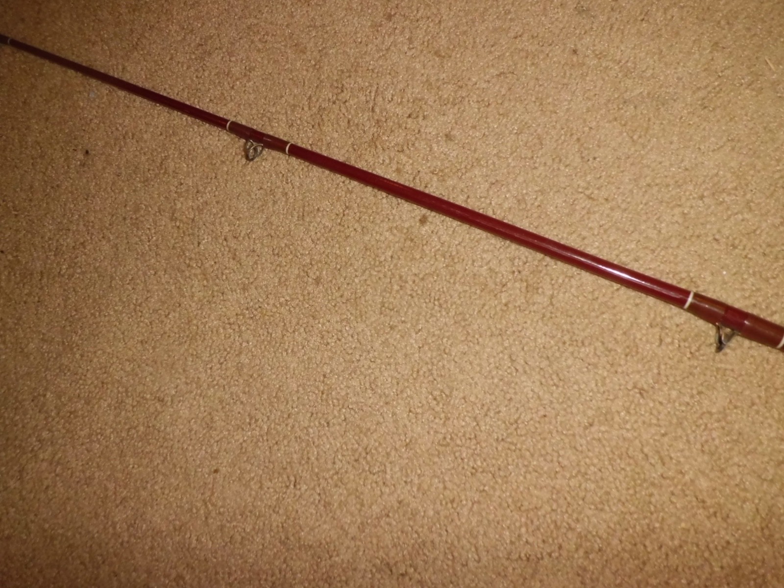 Vintage FENWICK Feralite 1265 Baitcasting 6’6″ Rod- USA- 8-20lb test #H39559