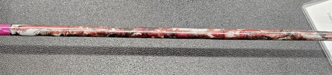 # 570 Gnarly Noodle 36 Inch “Cool Grey” Custom Ice Rod