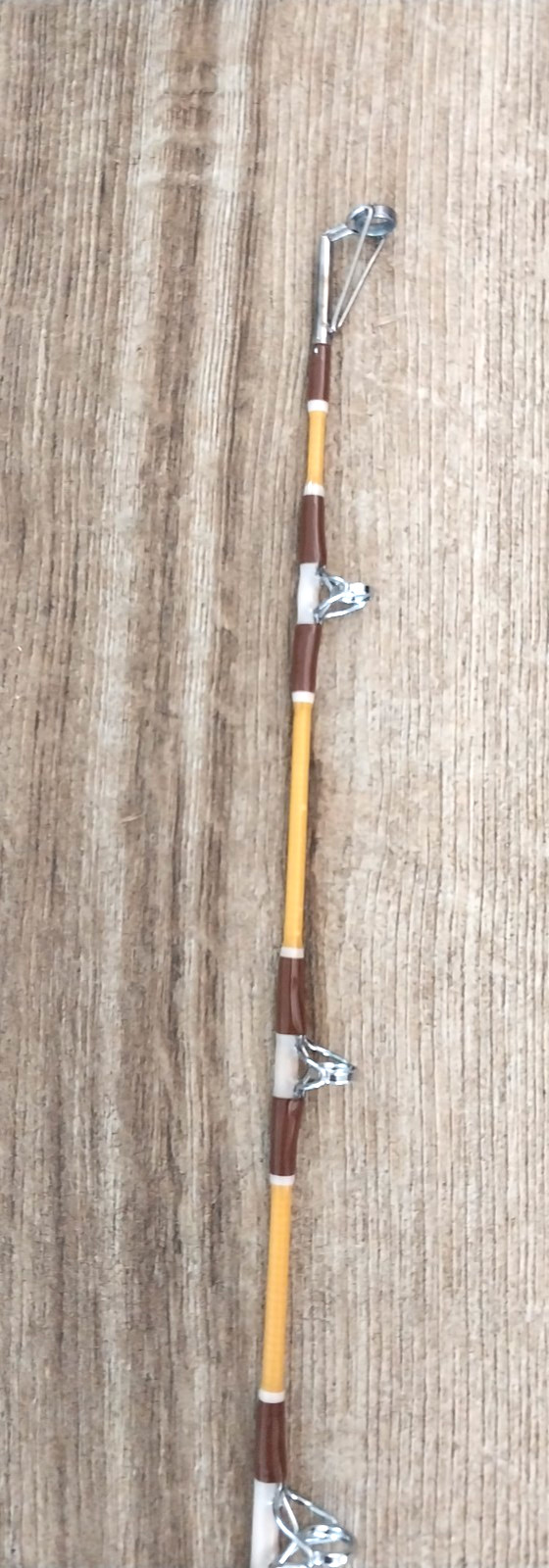 VTE YLW SABRE 6FT SALTWATER ROD 15- 40 LBS. CUSTOM WRAPPED NEW COMPONENTS