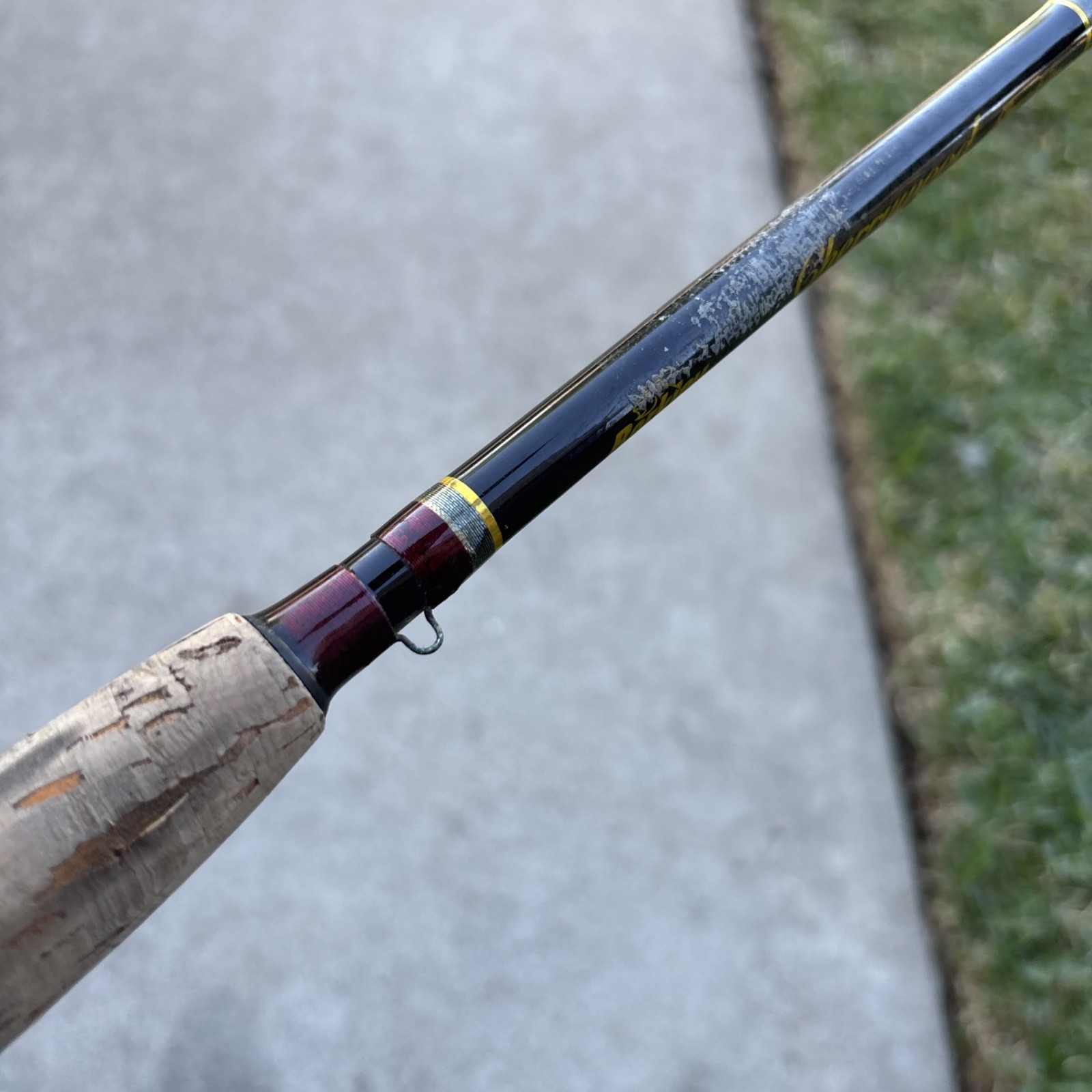Berkley CWC701M 7’ Cherrywood Graphite Fishing Rod One Piece Medium Casting READ