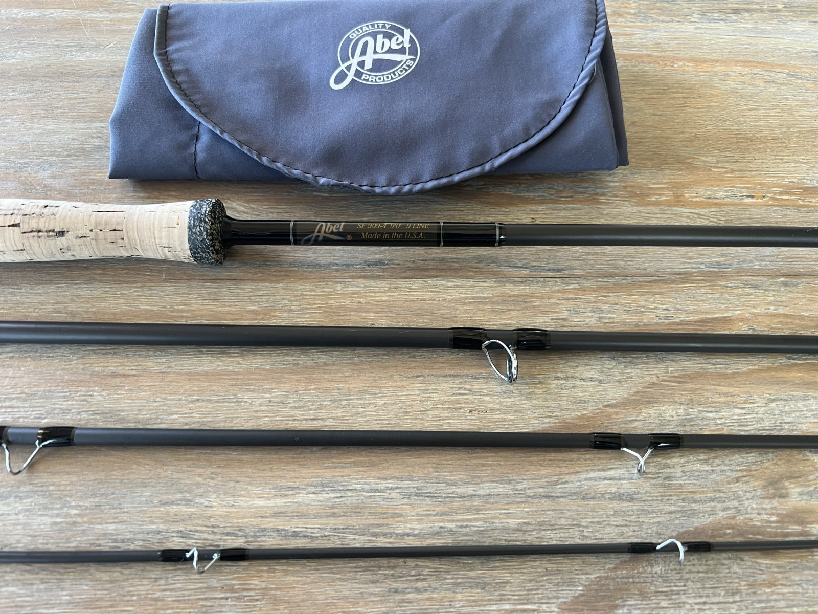 ABEL Fly Fishing Rod 9′ 4-Piece 9-Weight