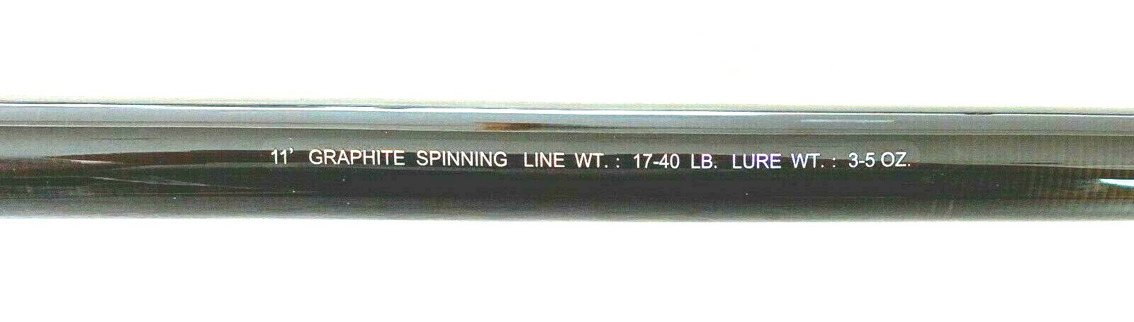 2-PC 11′ Spinning Surf Rod w/ Fuji Guides&Reel Seats-$129.99 Value of $229 (New)