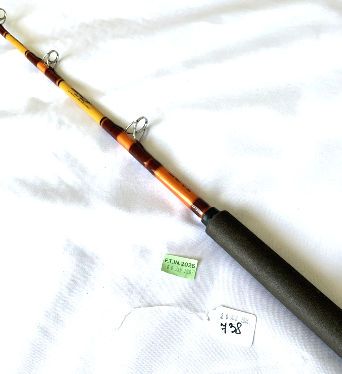 Sabre CA6570C Custom Made 30-80Lb Conventional 5.5Ft Fishing Rod Made In USA