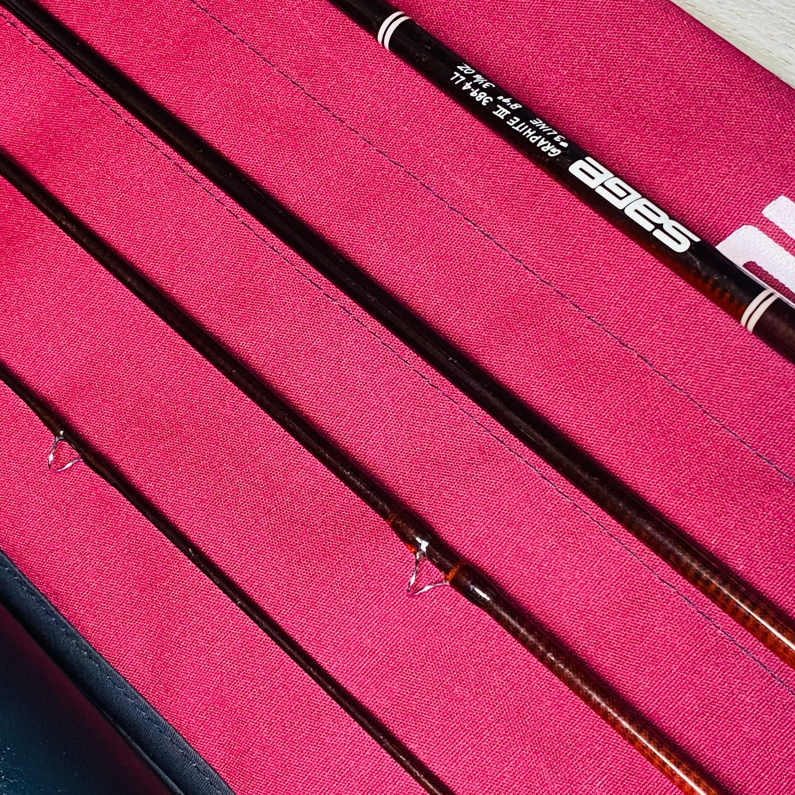 Sage Graphite III GFL 389-4 LL 3wt 8’9″ Fly fishing rod w/Sock and Tube Rare!