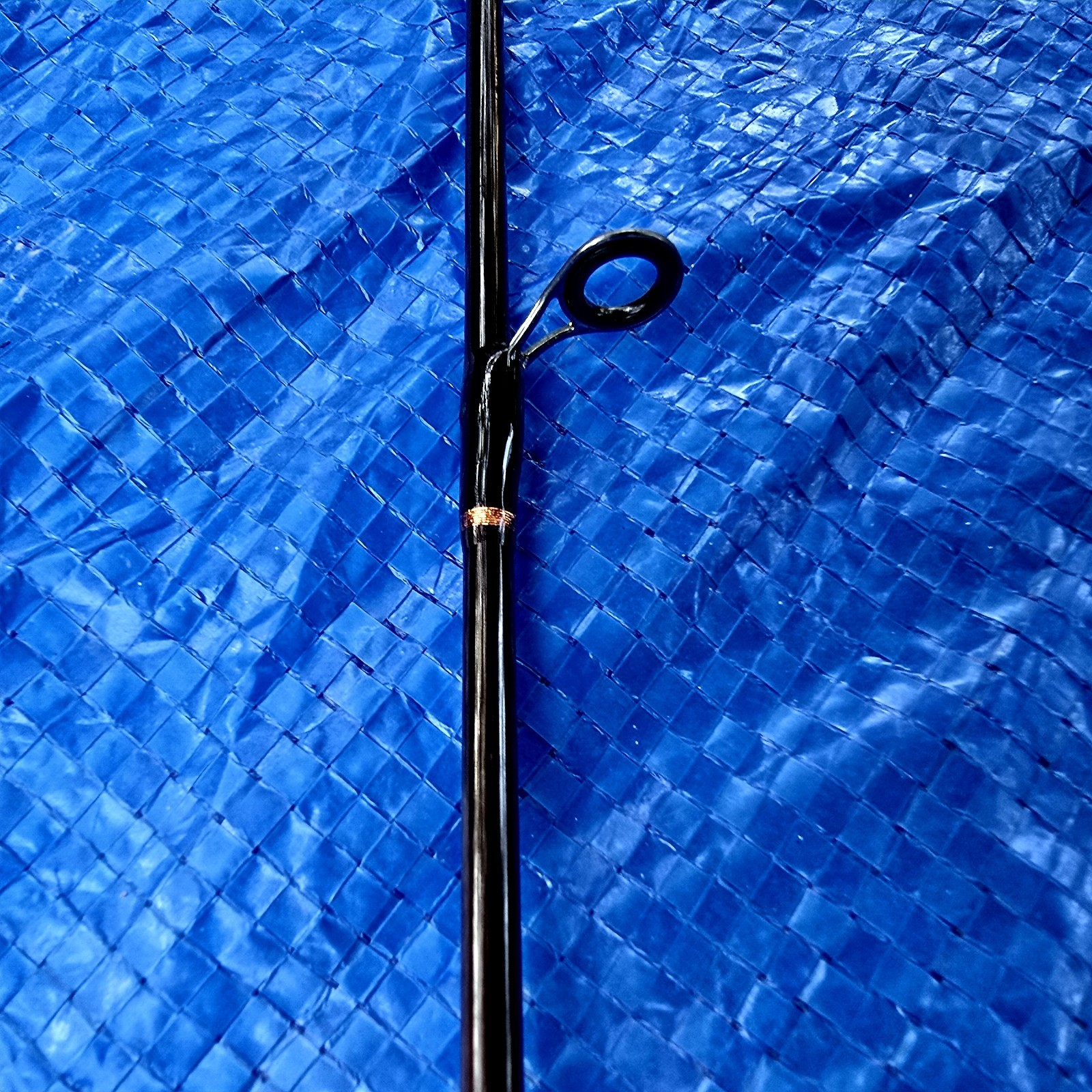 Thunder Bay Fishing Rod. 7’6″ Medium/Moderate-fast Baitcaster. Fiberglass Rod!