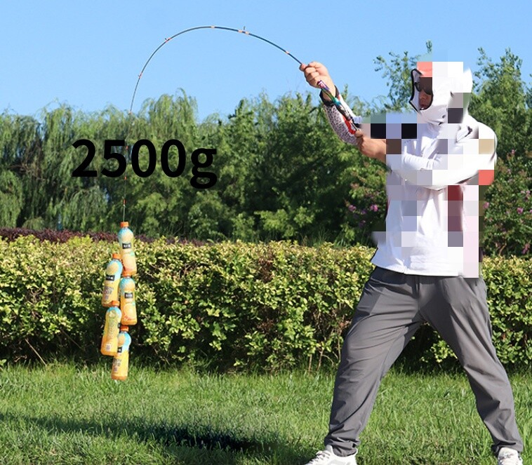 Carbon Lure Fishing Rods Carbon Fiber Spinning/Casting Fishing Poles 1.68M/1.8M