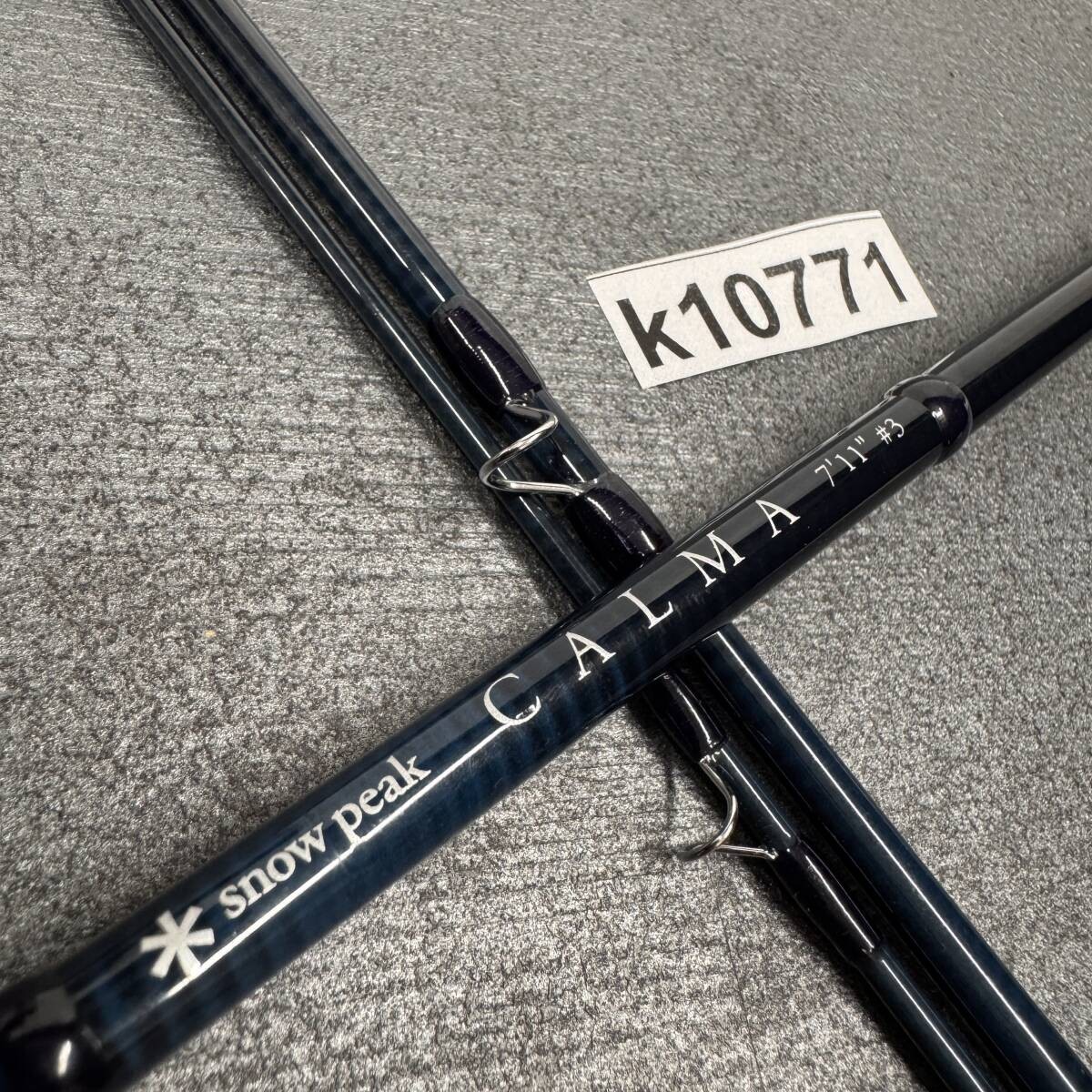 Snow Peak CALMA 7’11 #3 Fly Rod, 3-piece, for stream fishing
