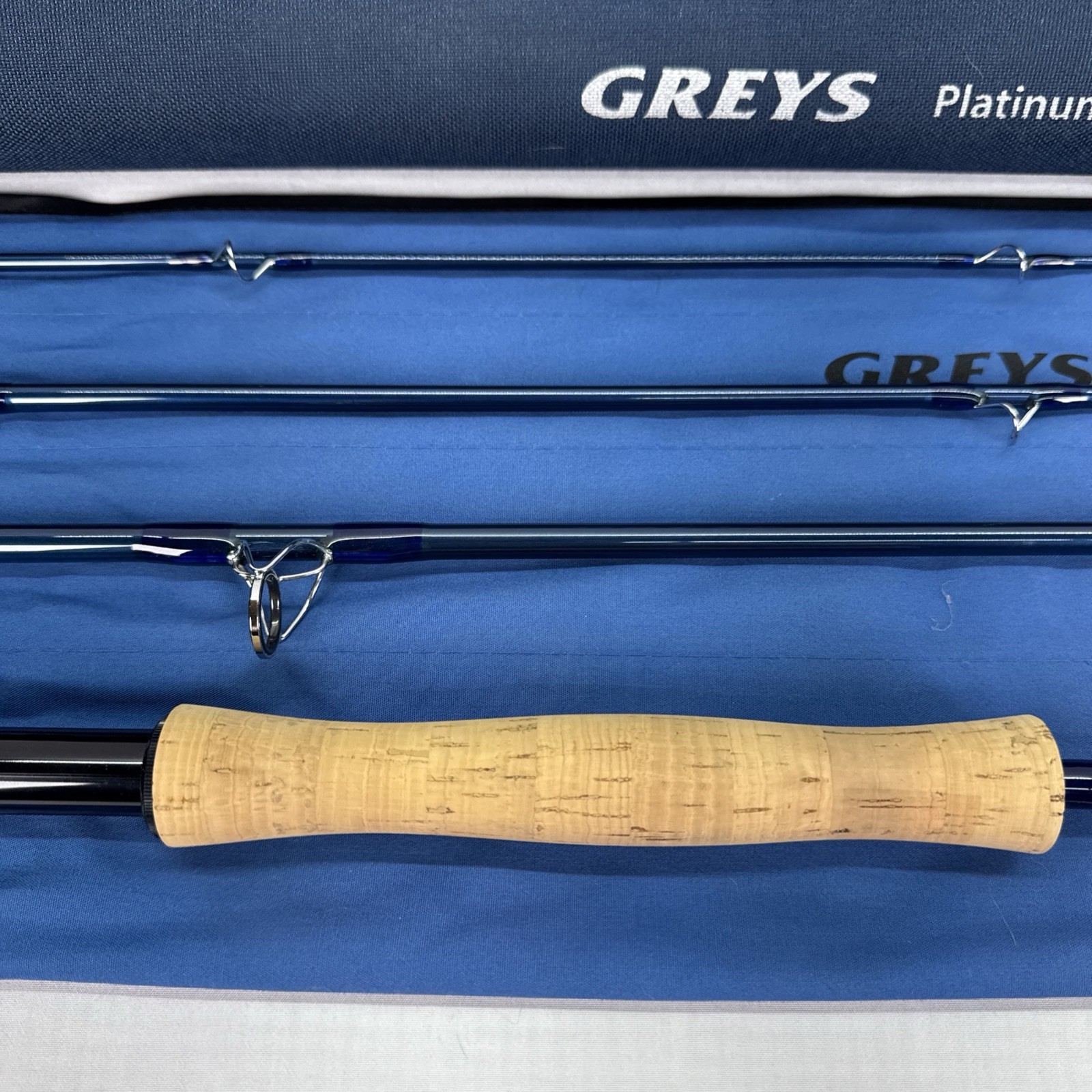 Greys Platinum XD 9’ #7 4 Piece Saltwater Fly Fishing Rod Sock and Case