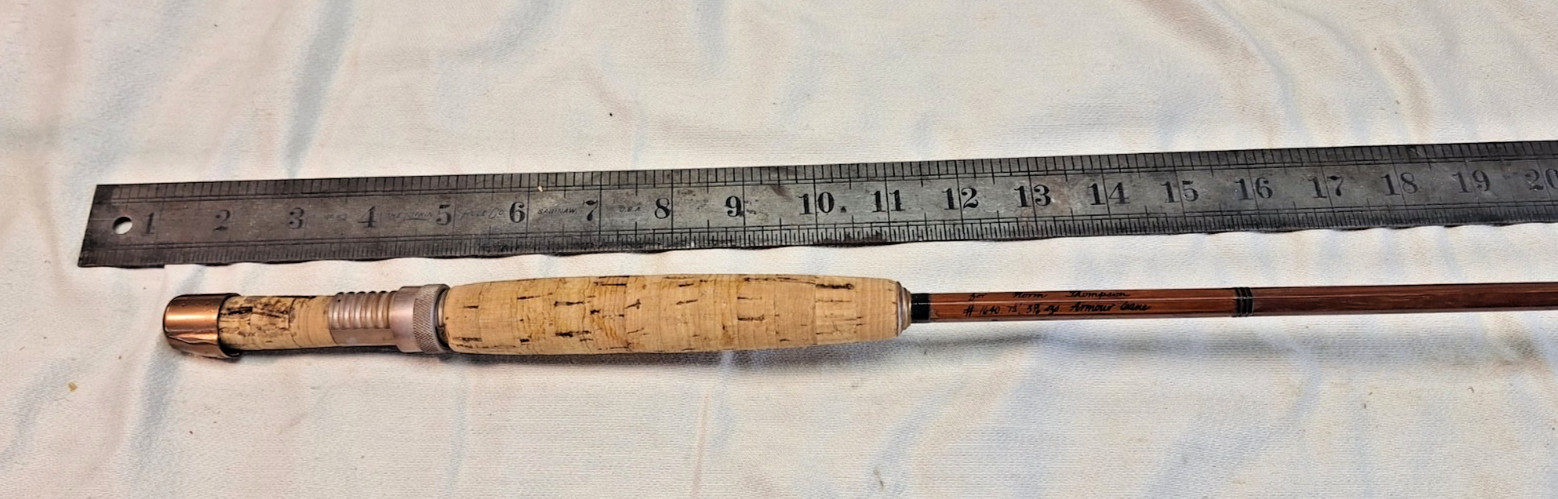 Farlow’s Lee Wulff “Midge” Norm Thompson Bamboo Fly Rod. 7 1/2′.
