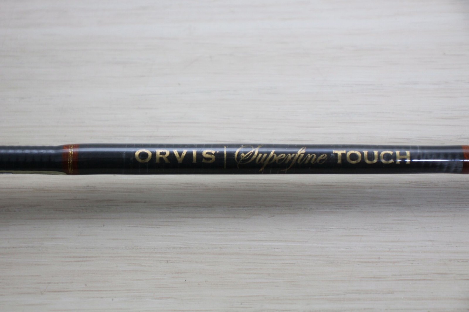 Orvis Superfine Touch Fly Rod 8′ 2wt 4pc Full Flex Tube Sock Rare M112