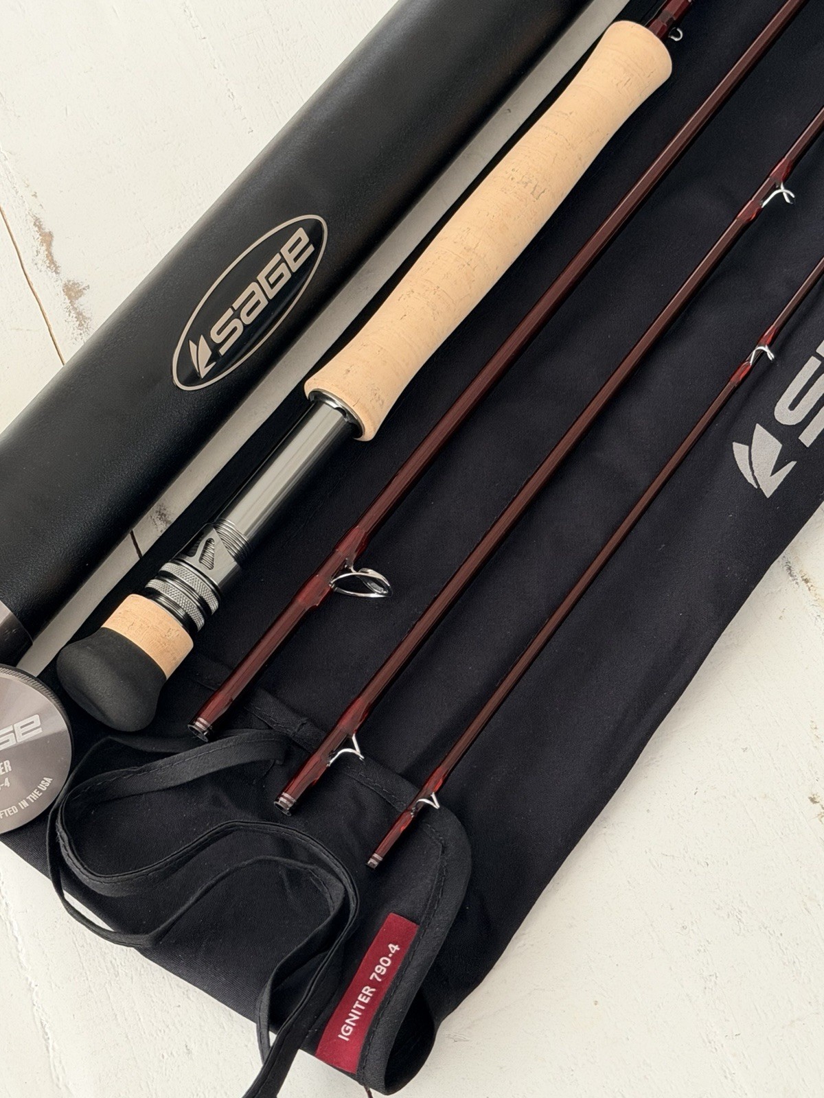 **BEAUTIFUL** 🔥SAGE IGNITER 7wt. 9’ft FlyRod!!! 🔥~ROCKET~