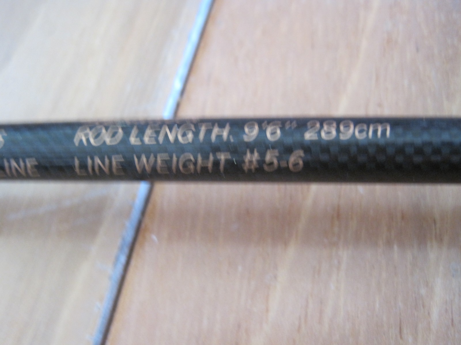 Kunnan Fly Rod Graphite Classic 96 82966 9’ 6” Action Aftma Line
