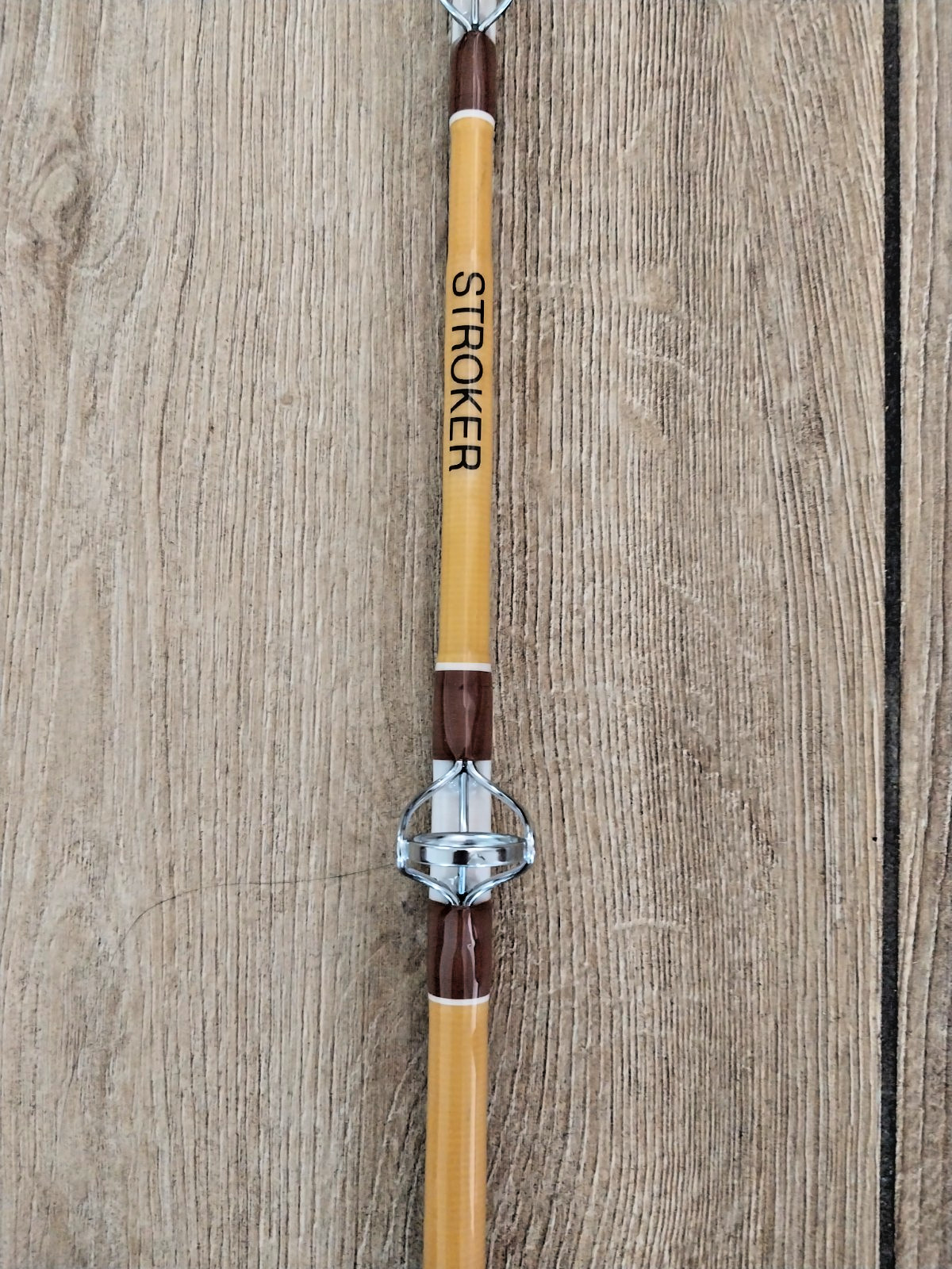 VTE YLW SABRE 6FT SALTWATER ROD 15- 40 LBS. CUSTOM WRAPPED NEW COMPONENTS