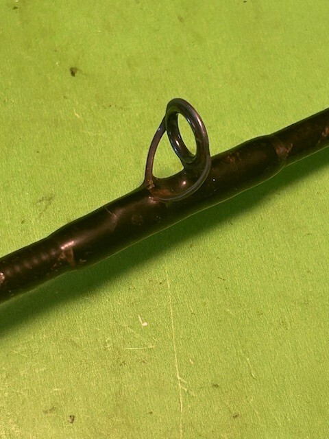 CUSTOM KENCOR ZEBRA TWIST 7 FOOT 20 TO 50 POUND RATED CONVENTIONAL FISHING ROD
