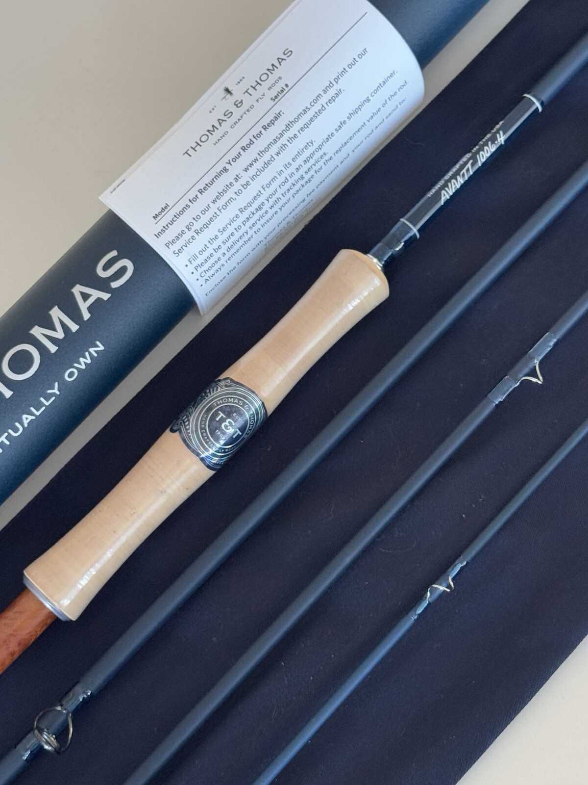 **BEAUTIFUL** 🔥 Thomas & Thomas Avantt 6wt 10’ft~4pc Fly Rod! 🔥 ~NEW~