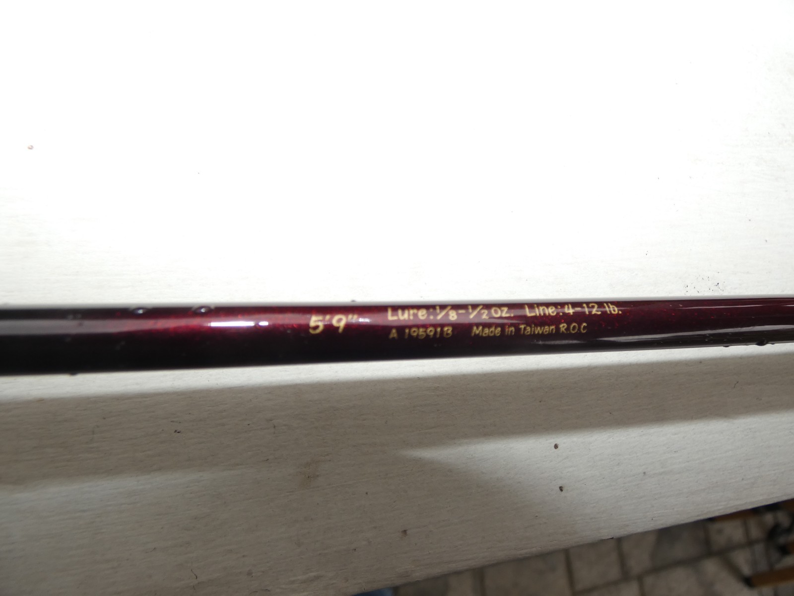 TEAM DAIWA TD-591-2FS POWER MESH FINESSE SPINNING 5’9″ 1 PC FISHING ROD GUIDO HI