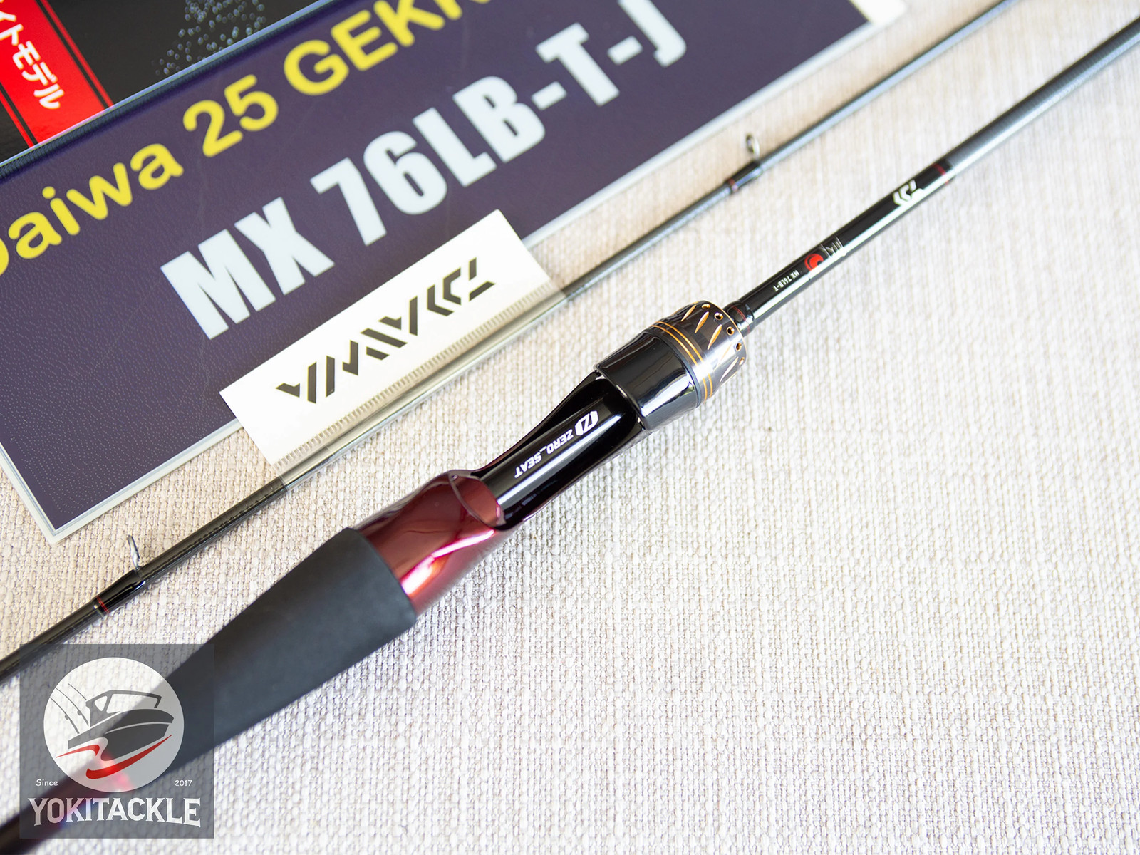 Daiwa 25 GEKKABIJIN MX 76LB-T-J Moonlight Beauty Baitcasting Rod
