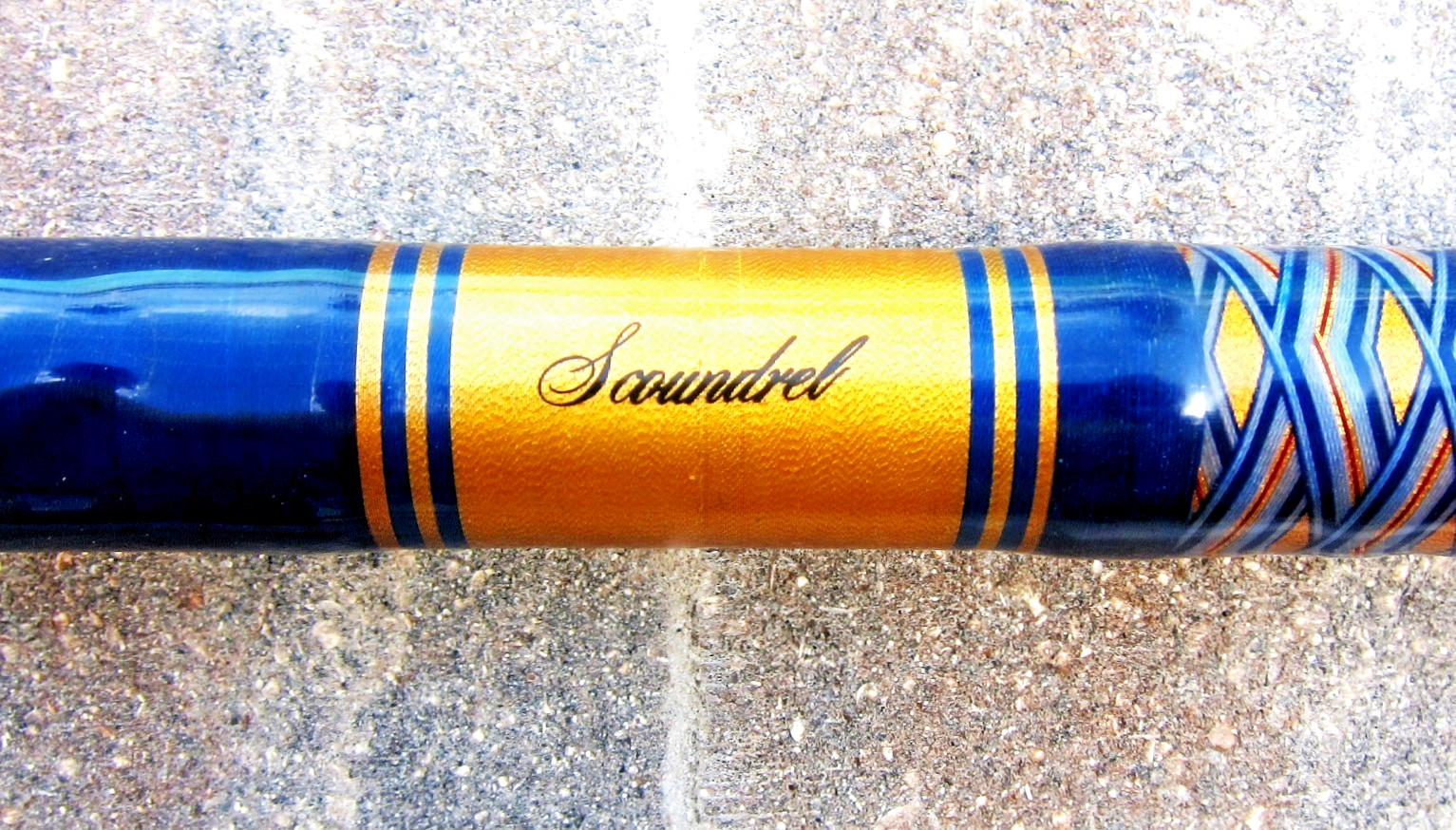 Vintage Custom IGFA 130 UNLIMITED CLASS Trolling Rod w/AFTCO H/W: 7’3″-NEW OTH!
