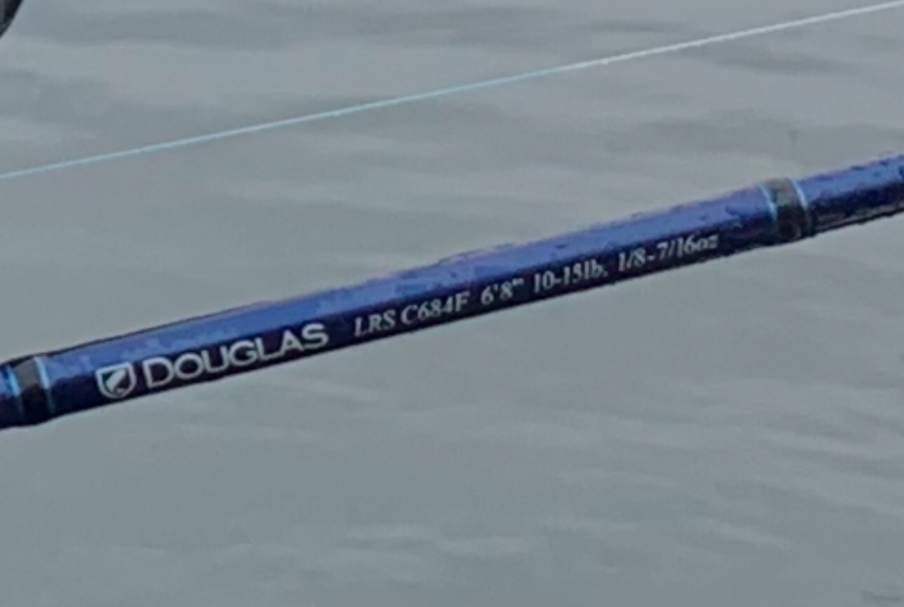 Douglas Baitcast Fishing Rod LRS C684F 6’8 10-15lb Blue